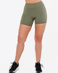 Short Power Smooth-Fit - Forest Mist