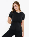 Top Power Manches Courtes - Black