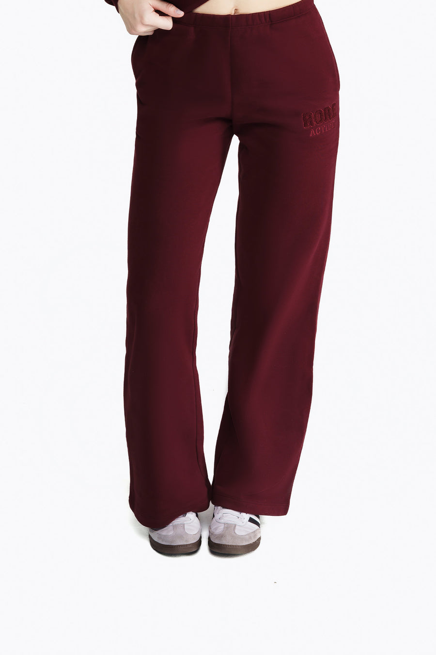 Ivy Straight Trousers - Redwood
