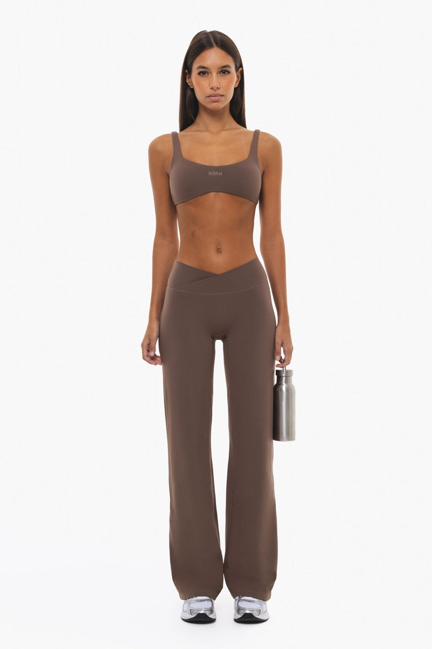 Legging Crossed Straight - Plum