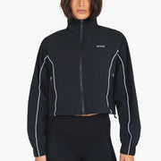 Coupe Vent Zip Tech Retro - Black