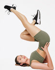 Short Power Smooth-Fit - Forest Mist