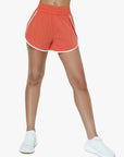 Short 2in1 Retro - Golden Peach