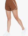 Short 2in1 Retro - Deep Cocoa