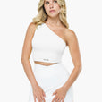 Top Asymétrique - White
