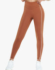 Legging Contour Retro - Deep Cocoa