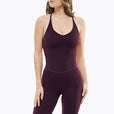 Combinaison Flare Lace - Velvet Plum