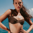 Haut de Bikini Cherry - Burnt Cocoa