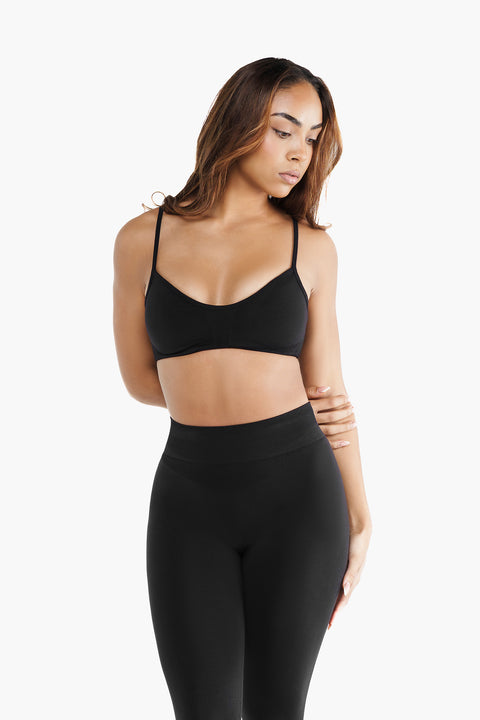 Elevate Sports Bra - Black