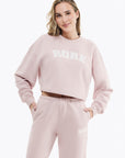 Sweat IVY Crop - Cotton Candy