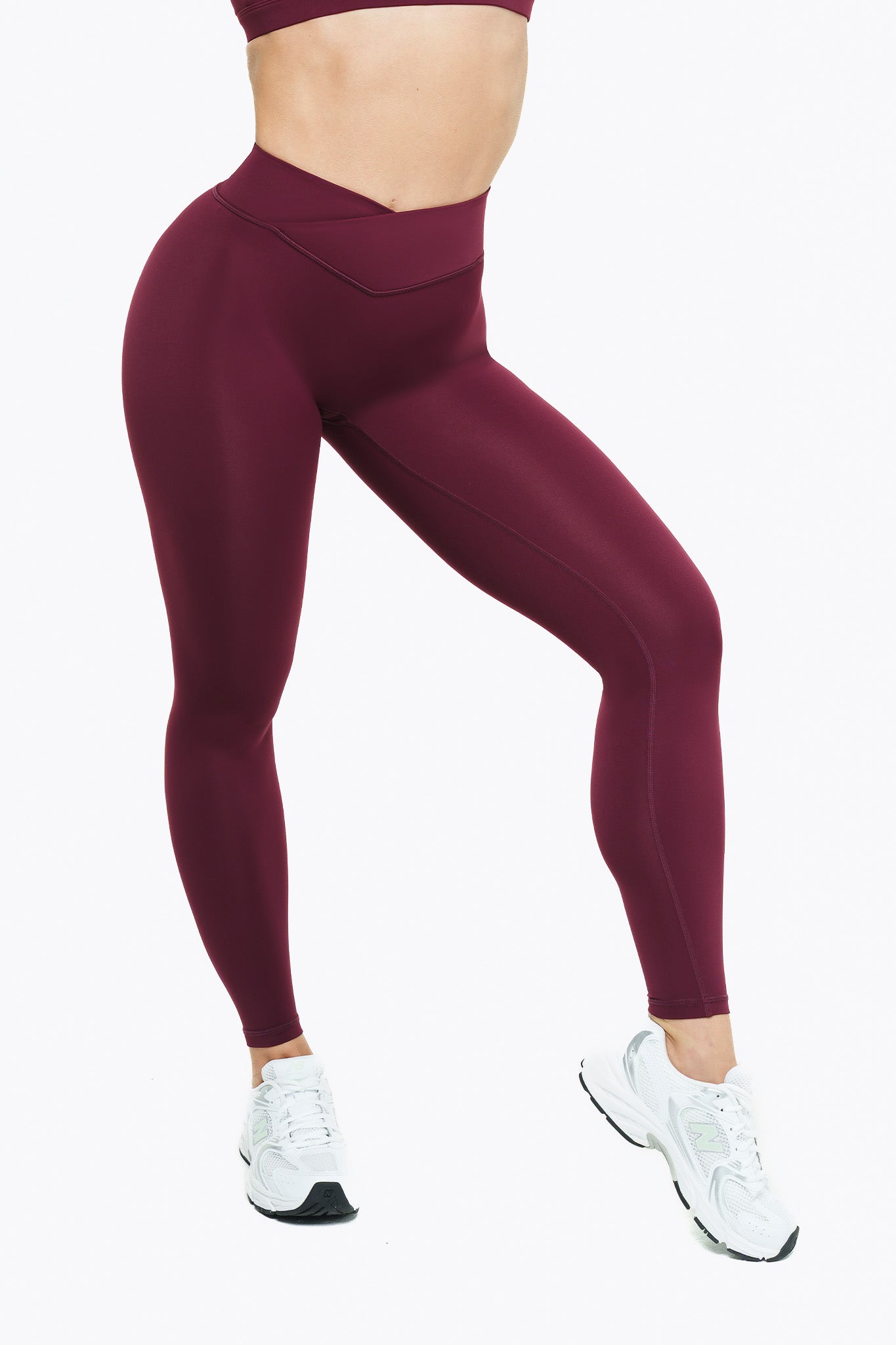 Legging Crossed Lift - Deep Purple
