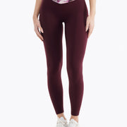 Legging Crossed Lift - Purple Blossom