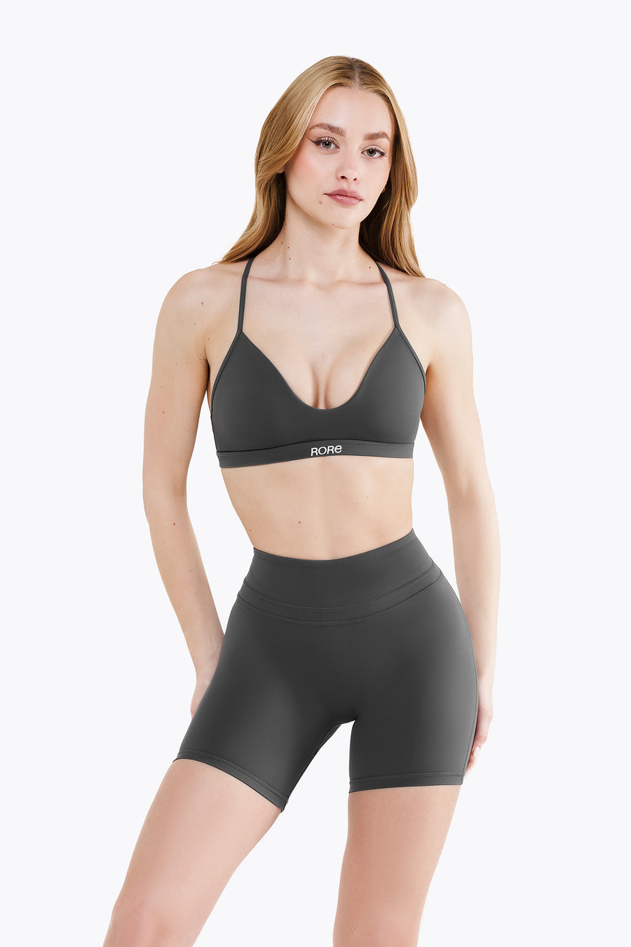 Fierce Sports Bra - Shadow Grey
