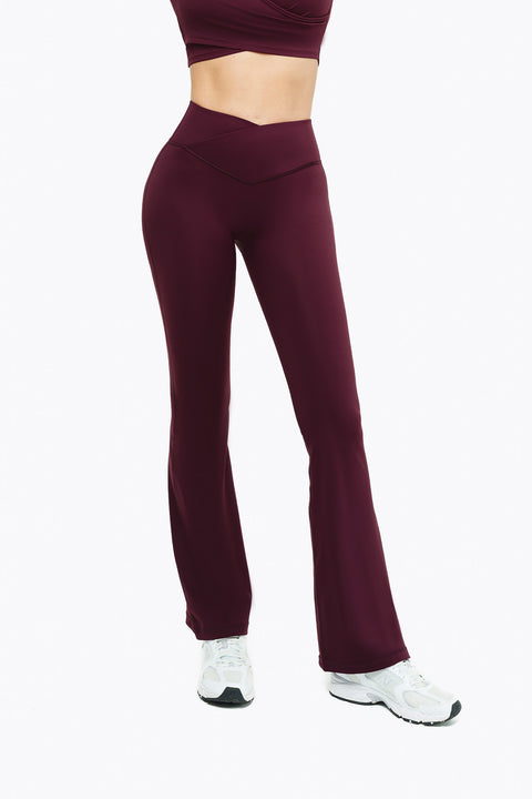 Flare Crossed Sculpt - Deep Purple
