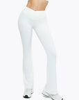 Flare Crossed Sculpt - White