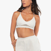 Brassière Power Mesh - Coconut