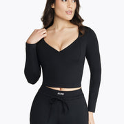 Top Muse Manches Longues - Black