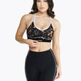 Brassière Contour Retro - Blurry Leopard