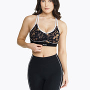 Brassière Contour Retro - Blurry Leopard