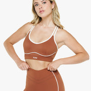 Brassière Contour Retro - Deep Cocoa