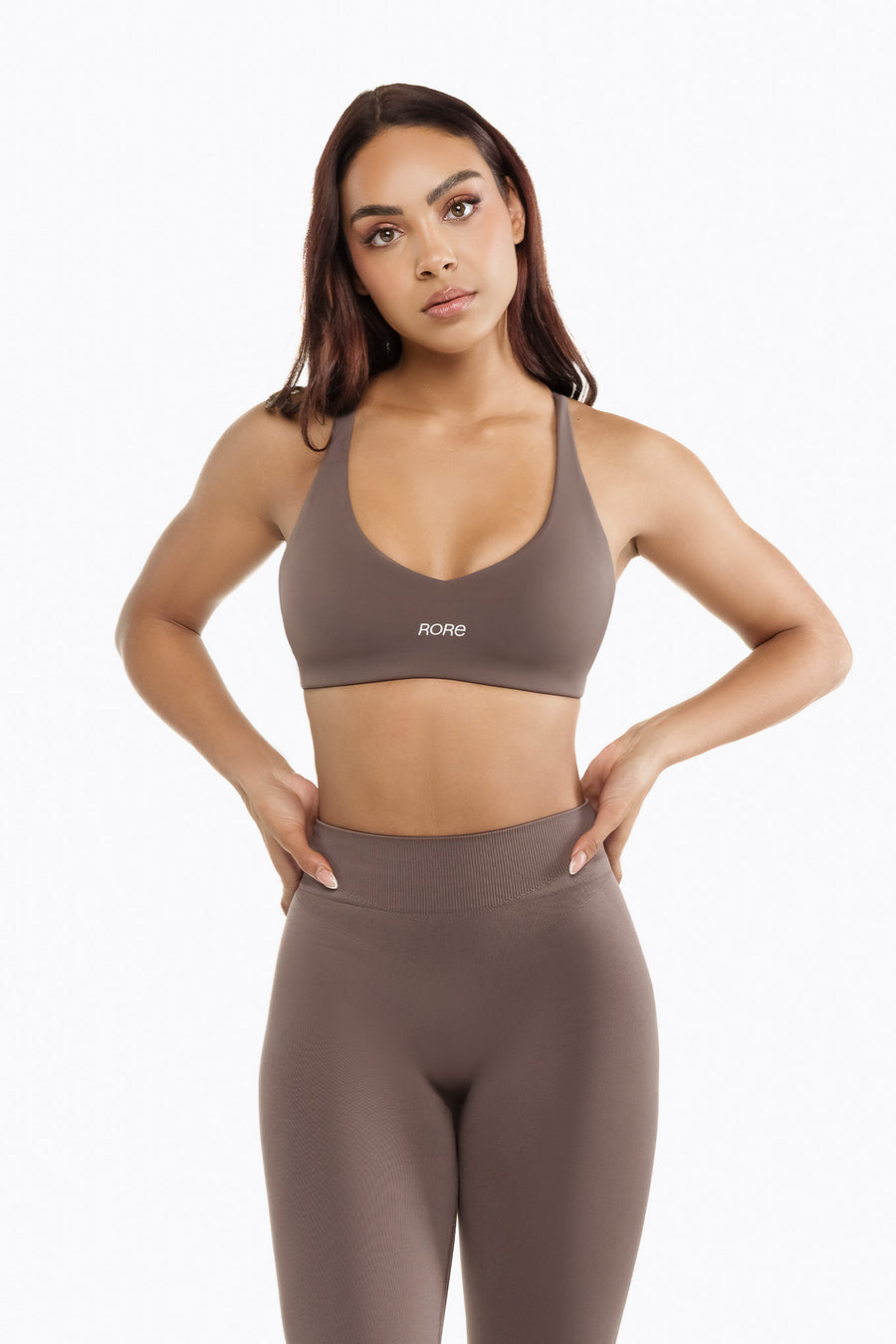 Allure Sports Bra - Mocha