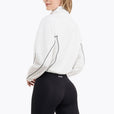 Coupe Vent Zip Tech Retro - White