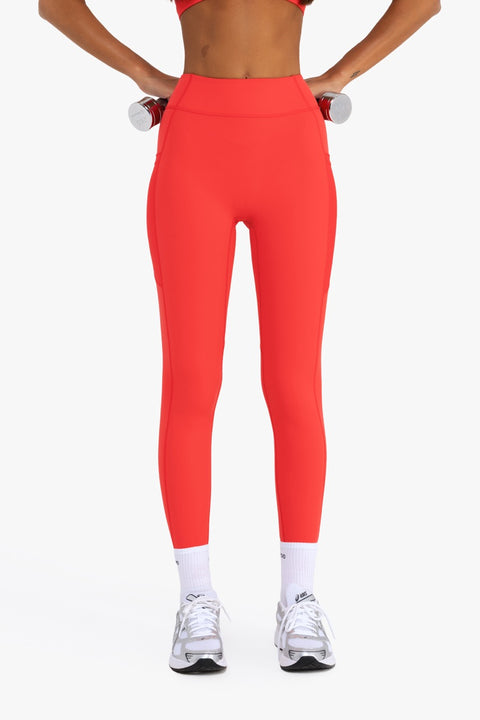 Power Mesh Leggings - Watermelon