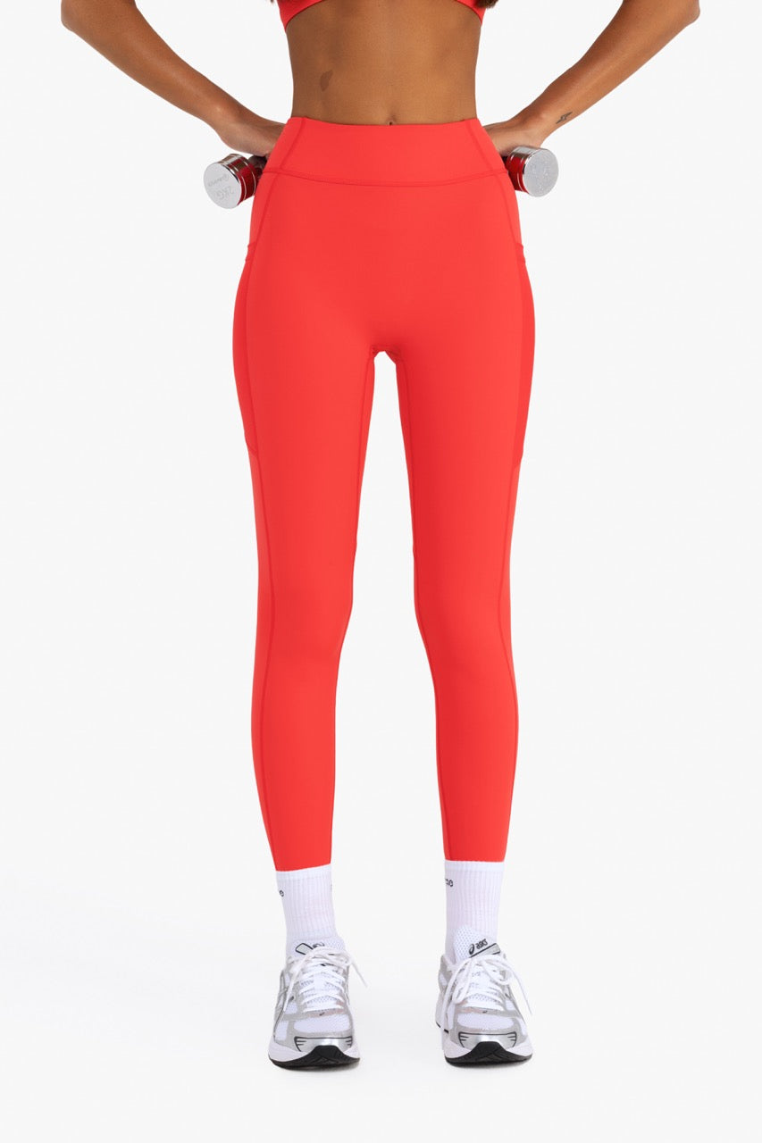 Power Mesh Leggings - Watermelon