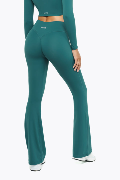 Flare Crossed Sculpt - Deep Teal