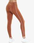 Legging Contour Retro - Deep Cocoa