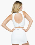 Brassière Crossed Back - White