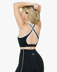 Brassière Frame Retro - Black