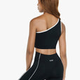 Top Asymétrique Retro - Black