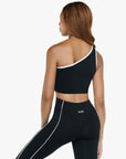 Top Asymétrique Retro - Black