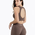 Brassière Crossed Back - Mocha