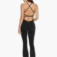 Combinaison Flare Lace - Black