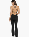 Combinaison Flare Lace - Black