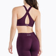 Brassière Zip Tech - Dark Berry