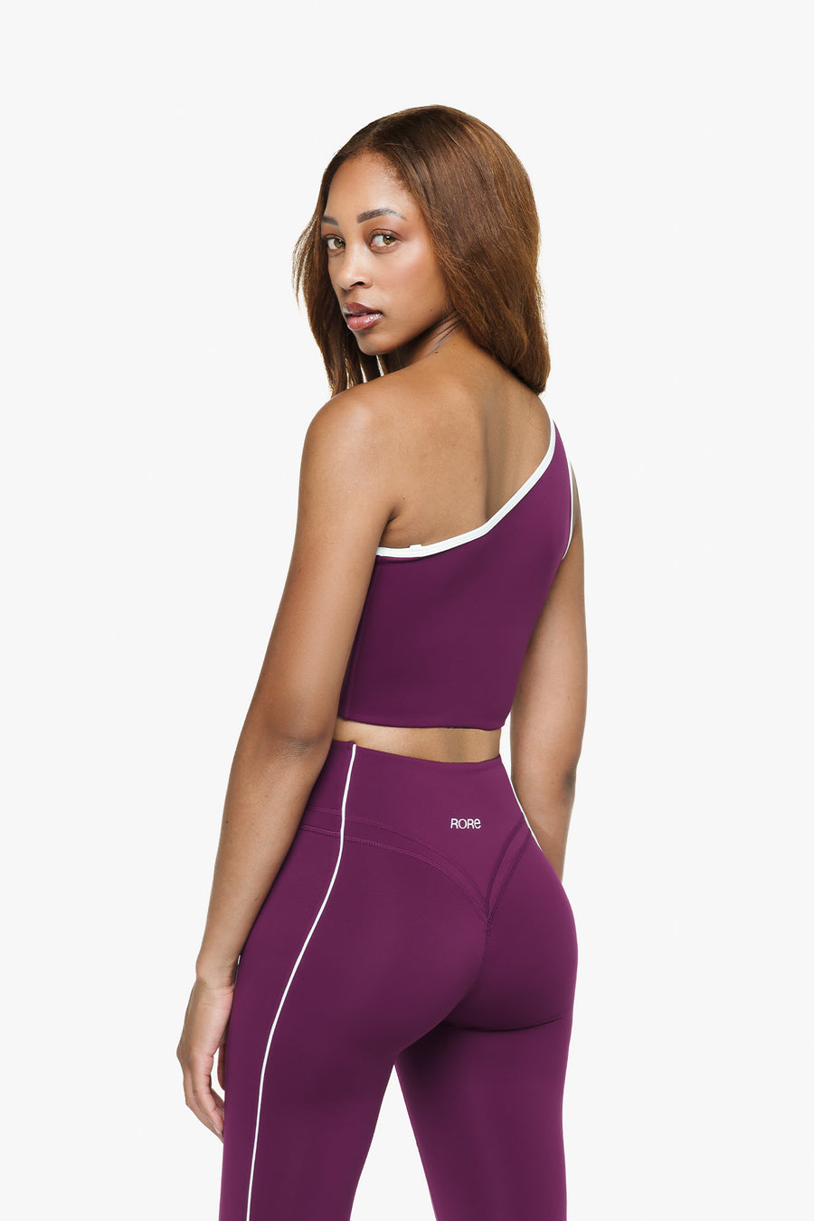 Top Asymétrique Retro - Wild Berry