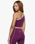 Top Asymétrique Retro - Wild Berry
