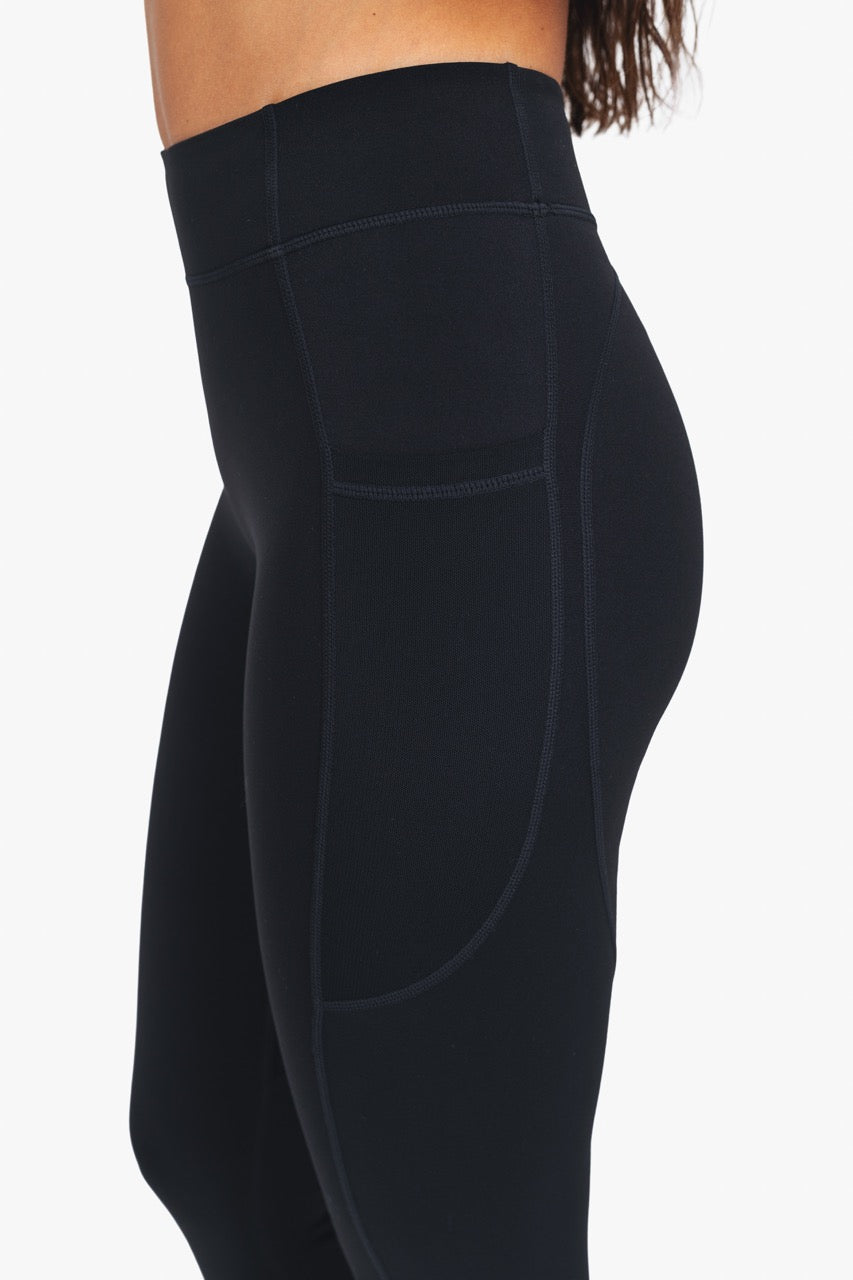 Power Mesh Leggings - Black