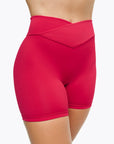 Short Crossed Lift - True Red