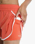Short 2in1 Retro - Golden Peach