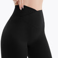 Flare Crossed Sculpt - Black