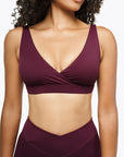 Brassière Crossed - Deep Purple