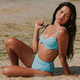 Haut de Bikini Cherry - Sea Blue