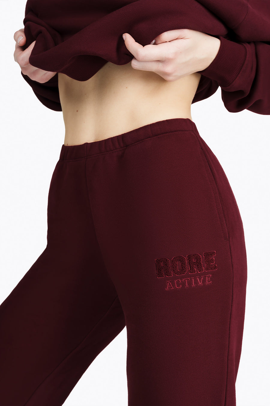 Ivy Straight Trousers - Redwood