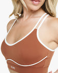 Brassière Contour Retro - Deep Cocoa