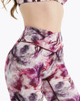 Legging Crossed Lift - Pink Blossom