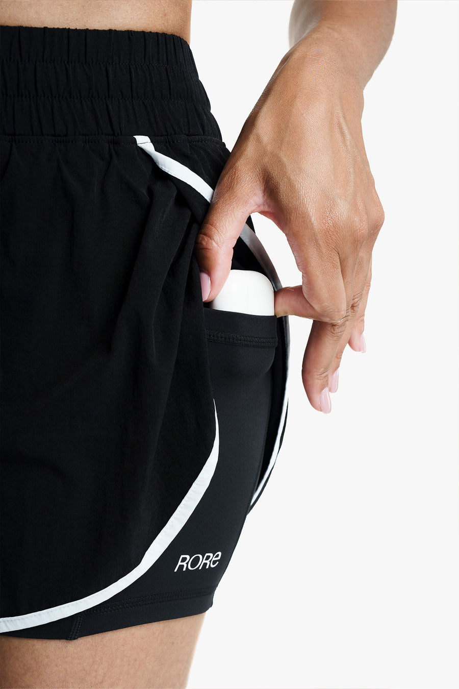 Short 2in1 Retro - Black